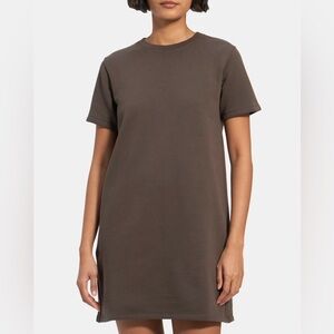 Theory T-Shirt Dress in Cotton Terry